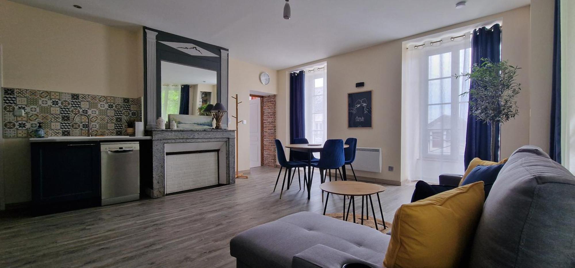 Au Pied De Sancerre Logement Cosy Сент-Сатюр Экстерьер фото